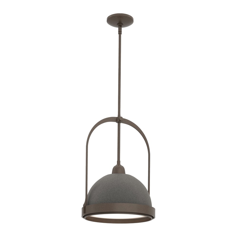 Atlas Small Pendant Bronze Natural Iron