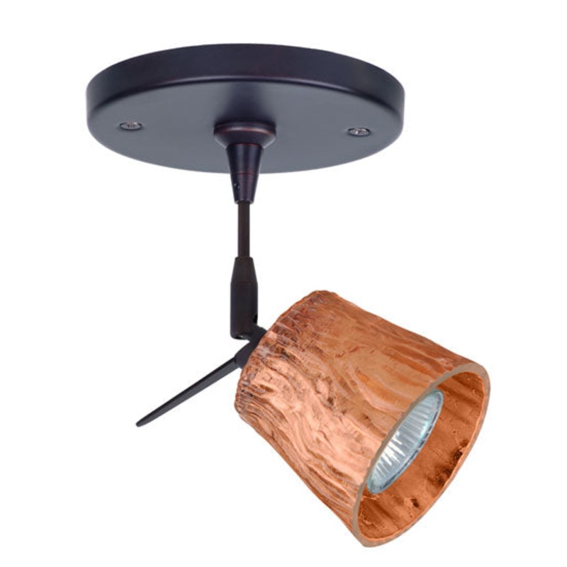 Besa 1SP-5145CF-BR Nico One Light Spotlight Bronze (Discontinued)