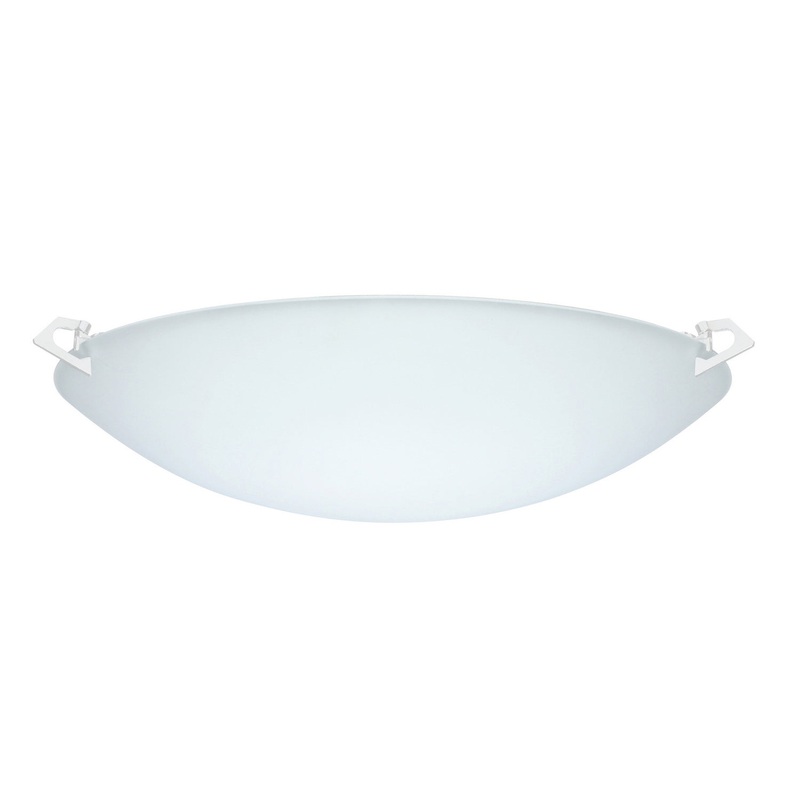 Besa 841925-MED-WH Sonya Three Light Ceiling Mount White