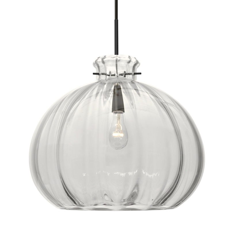 Besa J-464588-BK Besa Pinta 12 Pendant One Light Pendant Black
