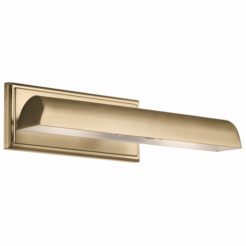 LED Picture Light from the Carston Collection in Champagne Bronze Finish by Kichler