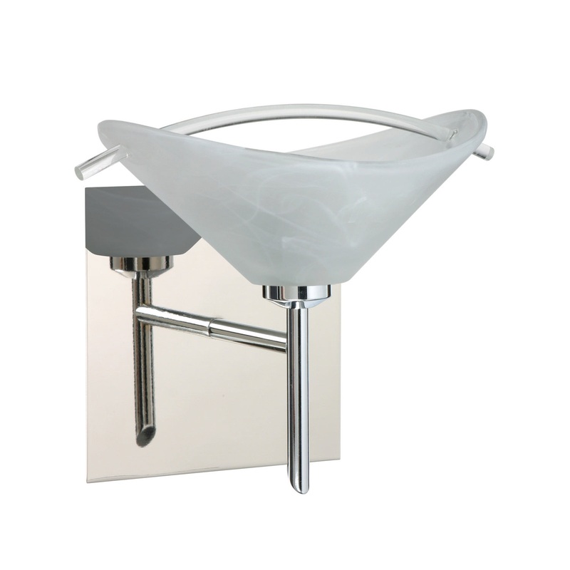 One Light Wall Sconce from the Hoppi Collection in Chrome Finish by Besa