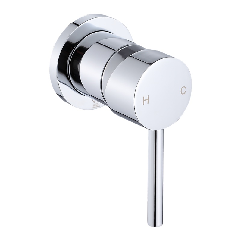 Single Round Shower Bath Mixer Tap Bathroom WATERMARK Approved