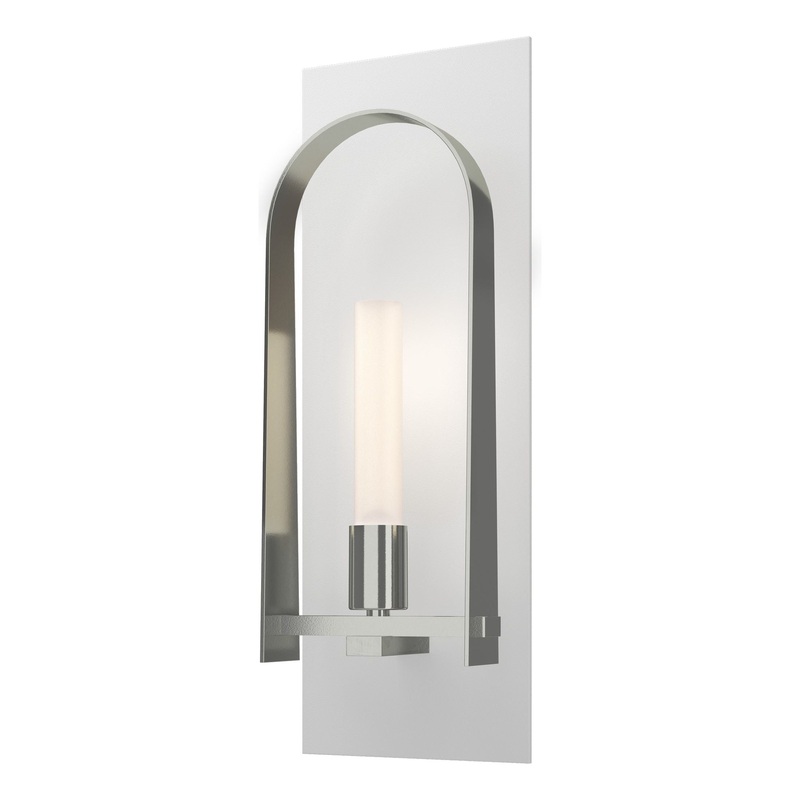 Triomphe 1-Light Sconce White Sterling