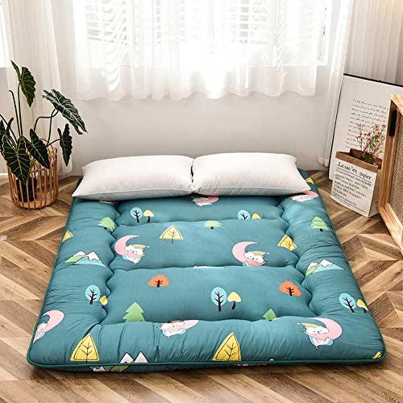 Z&HA Giapponese Piano Materasso futon, Tatami Tappetino Portatile materassino da Campeggio Bambini Sleeping Pad Pieghevole Roll Up Piano Lounger Divano Letto,d,90 * 200cm