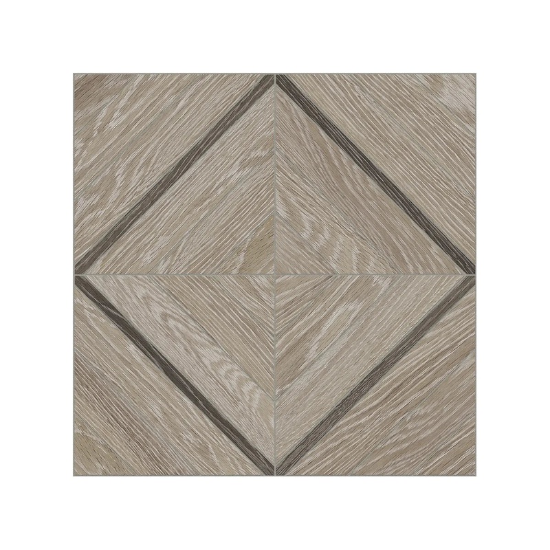 16″ x 16″ Aspen French Oak Marquetry Matte Porcelain Mosaics. 1 Sheet = 1.69 Sq. Ft.