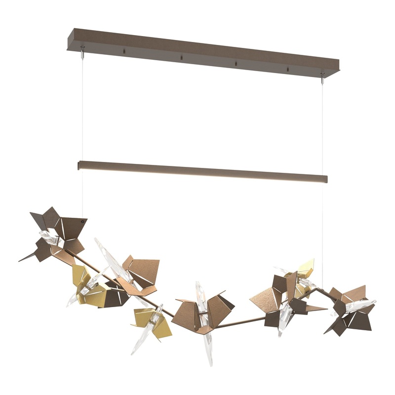 Belladonna LED Pendant Bronze Modern Brass