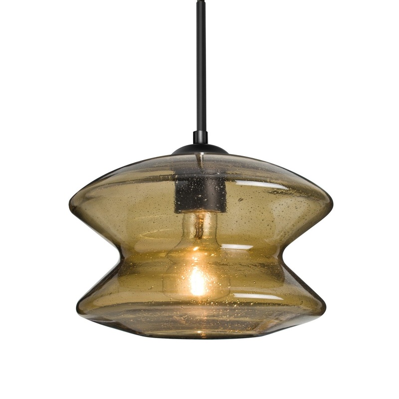 Besa 1JC-ZENLT-BK Besa Zen Pendant One Light Pendant Black