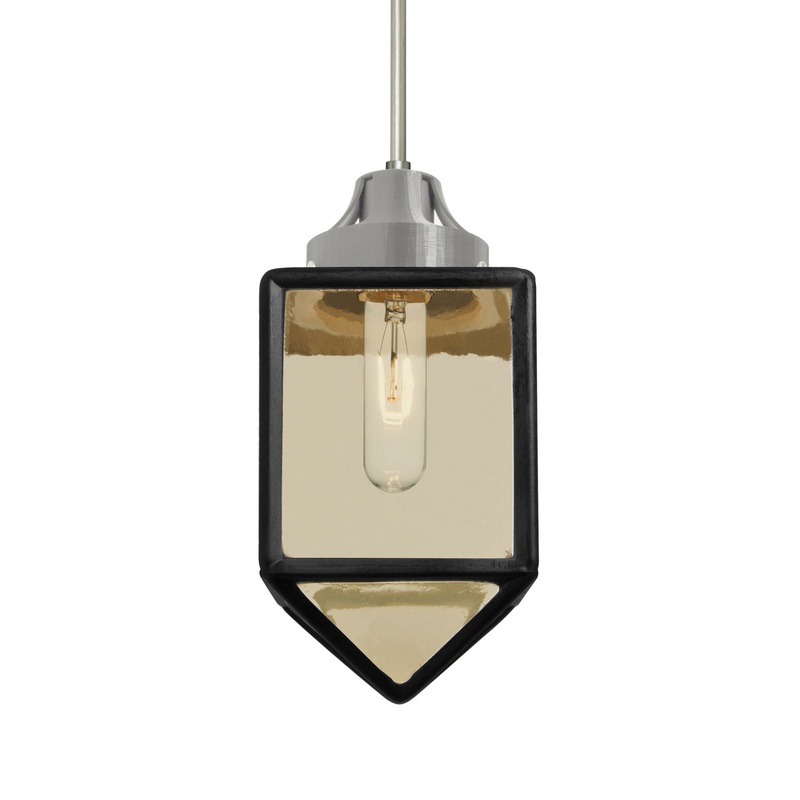 Besa 1JT-BRAVOBK-SN Bravo One Light Pendant Satin Nickel (Discontinued)