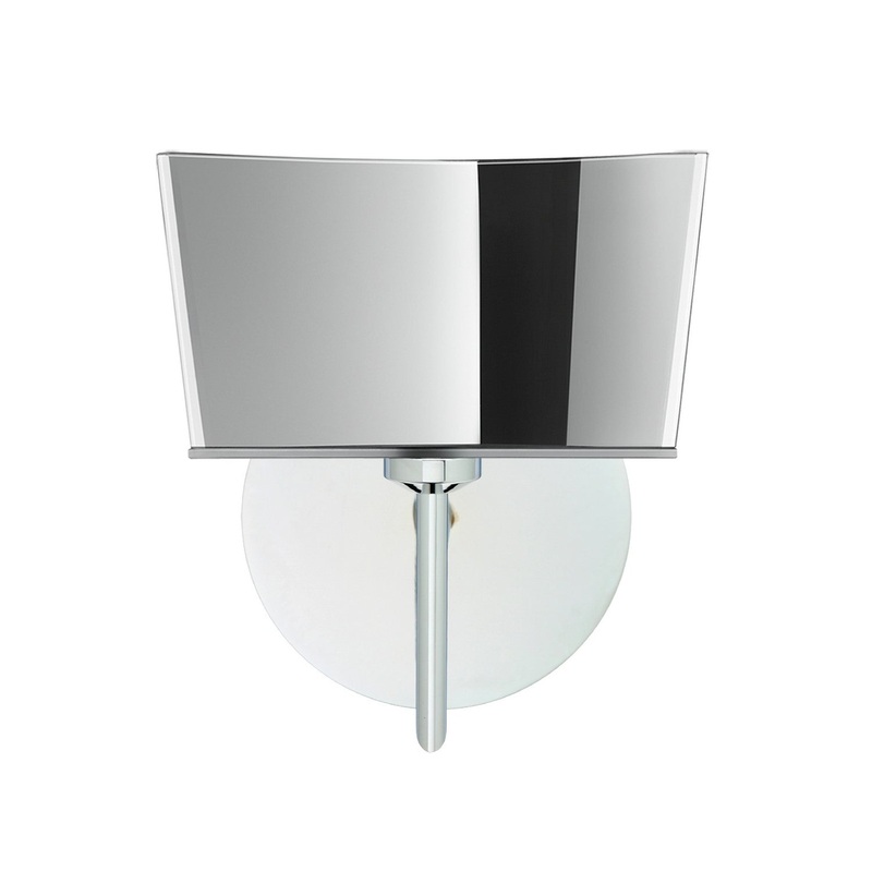 Besa 1SW-6773MR-CR Groove One Light Wall Sconce Chrome (Discontinued)