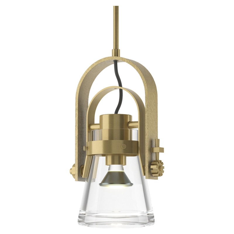 Erlenmeyer Large Mini Pendant Modern Brass