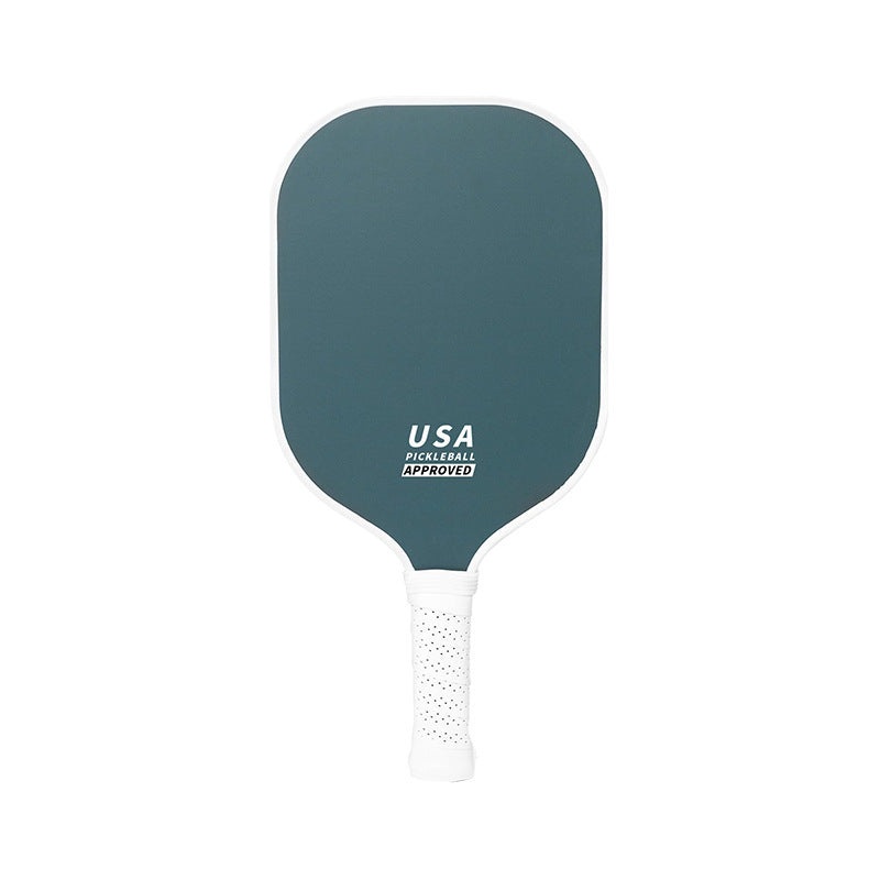 Green Fiberglass Pickleball Paddle – Lightweight 215g with Anti-Slip TPU Grip for Outdoor Sports