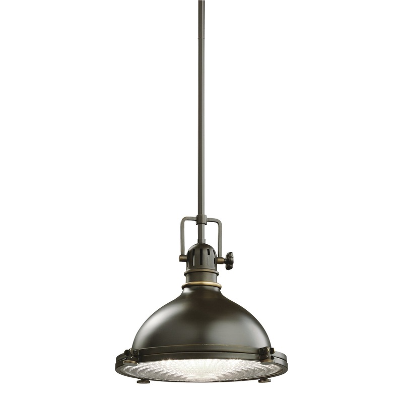Kichler 2665OZ One Light Pendant, Olde Bronze
