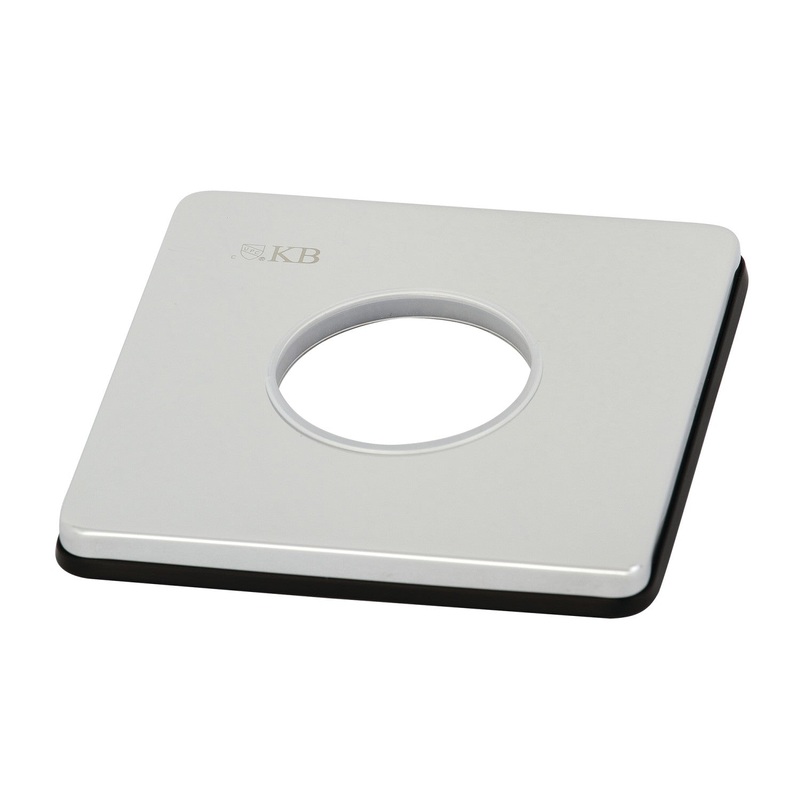 KSE3041 Brass Escutcheon Plate, Polished Chrome