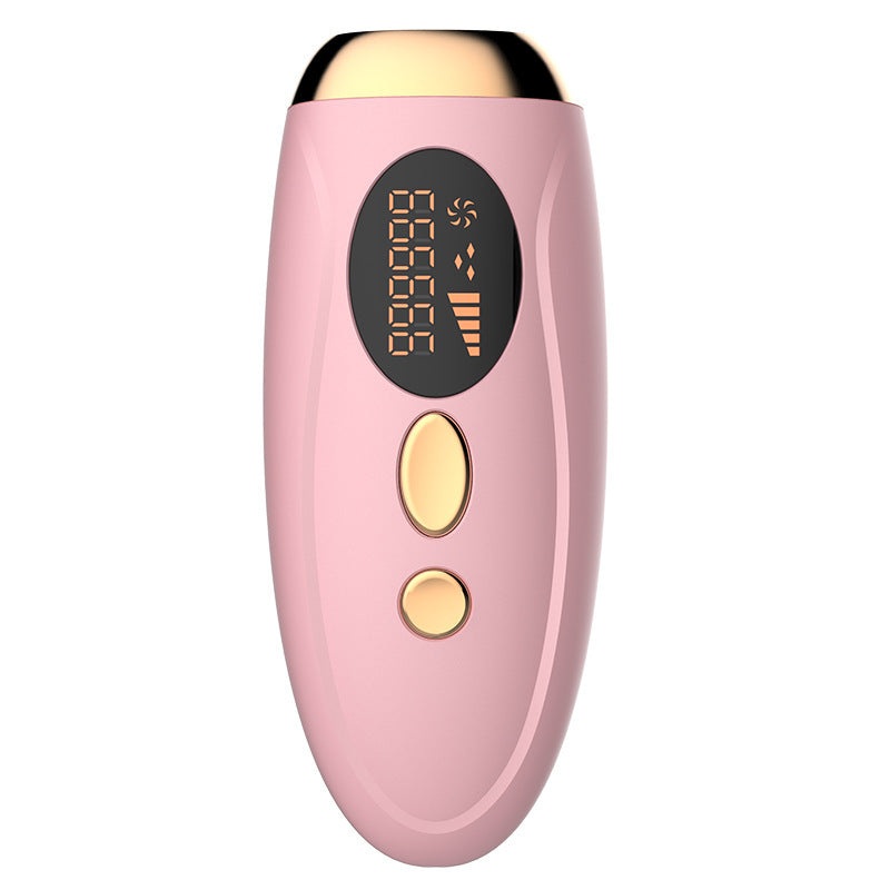Advanced IPL Home Hair Removal System – 990K Flashes, 5 Levels, Auto/Manual Mode for Silky Skin(Pink)