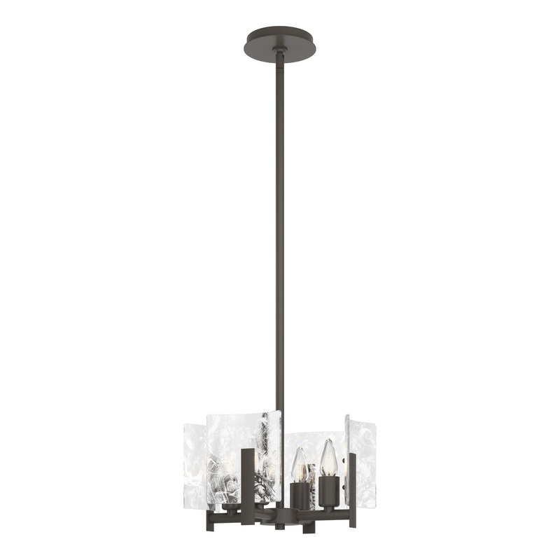 Arc 4-Light Semi-Flush/Pendant Dark Smoke