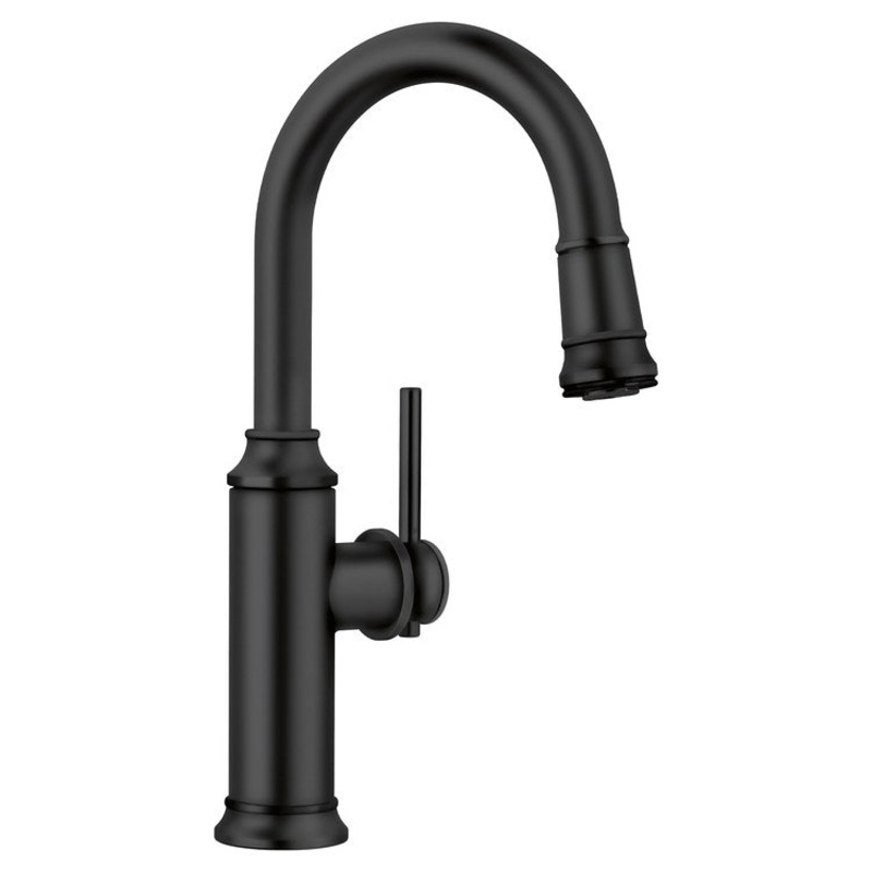 Bar Faucet Empressa 1 Lever CEC CALGreen Matte Black 1.5 Gallons per Minute