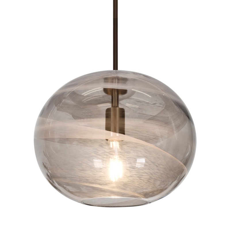Besa 1TT-GENOSM-EDIL-BR Geno LED Pendant Bronze