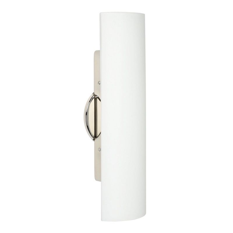Besa 272507-PN Darci Two Light Wall Sconce Polished Nickel