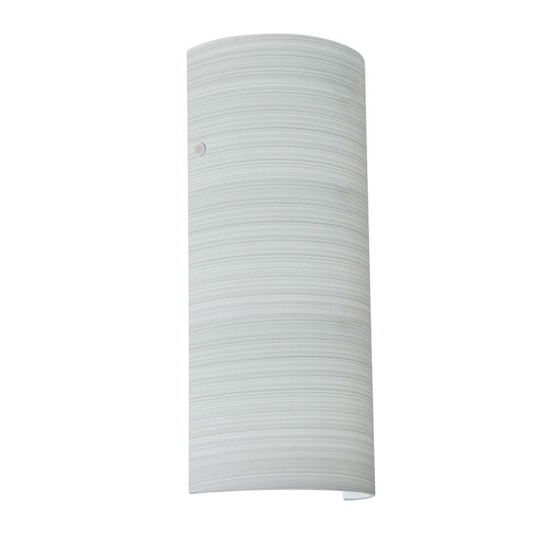 Besa 8192KR-LED-WH Torre One Light Wall Sconce White