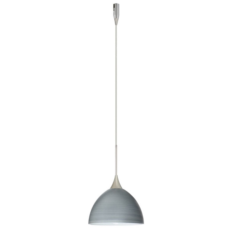 Besa RXP-4679TN-SN Brella One Light Pendant Satin Nickel