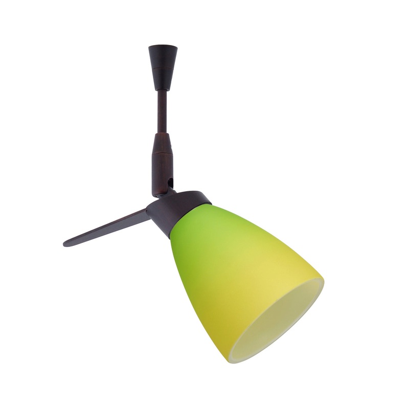 Besa SP-5044GY-BR Andi One Light Spotlight Bronze (Discontinued)