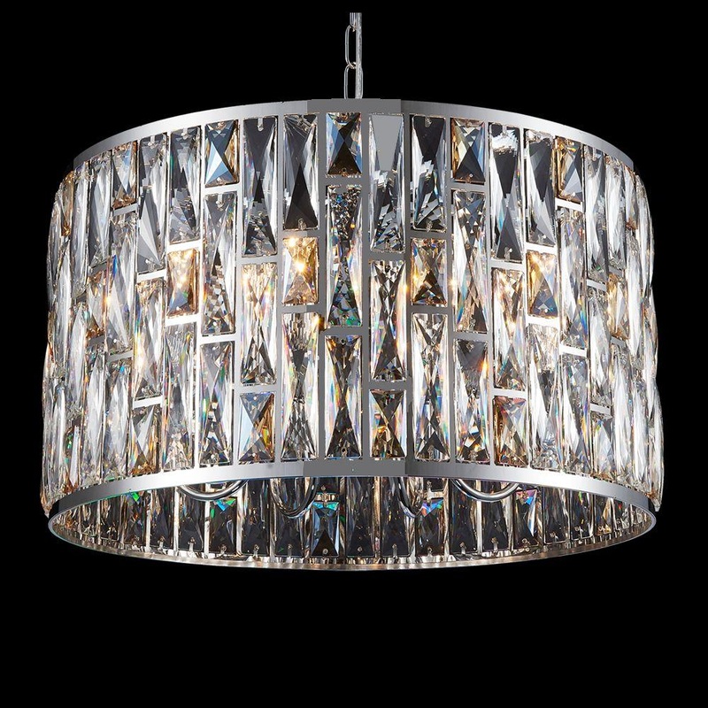 Camden 8-Light Pendant Chrome
