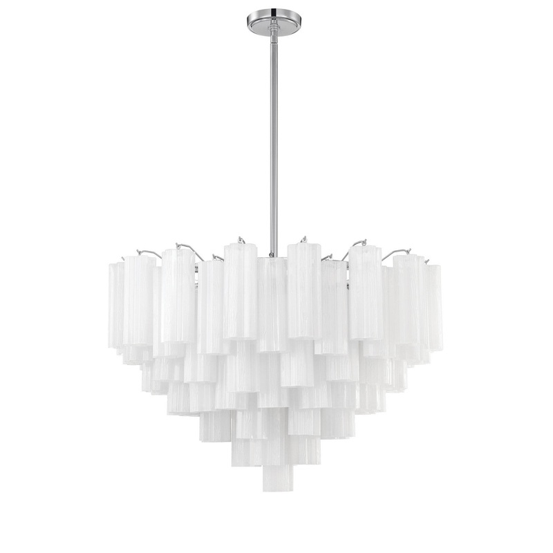 16 Light Chandelier from the Addis Collection in Polished Chrome Finish by Crystorama