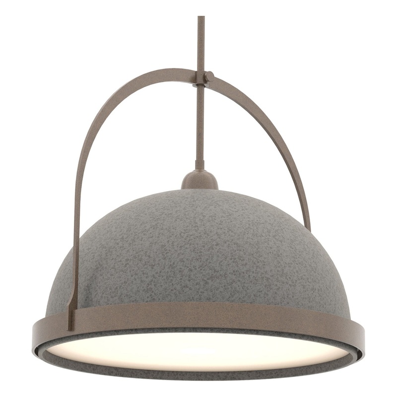 Atlas Large Pendant Bronze Natural Iron