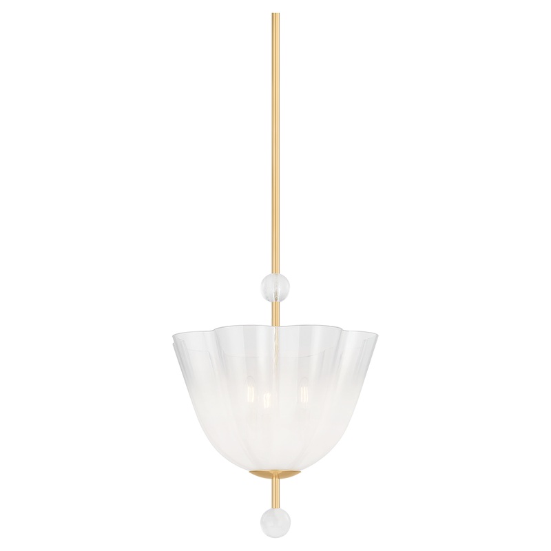 Cambria Heights 3-Light Lantern Aged Brass