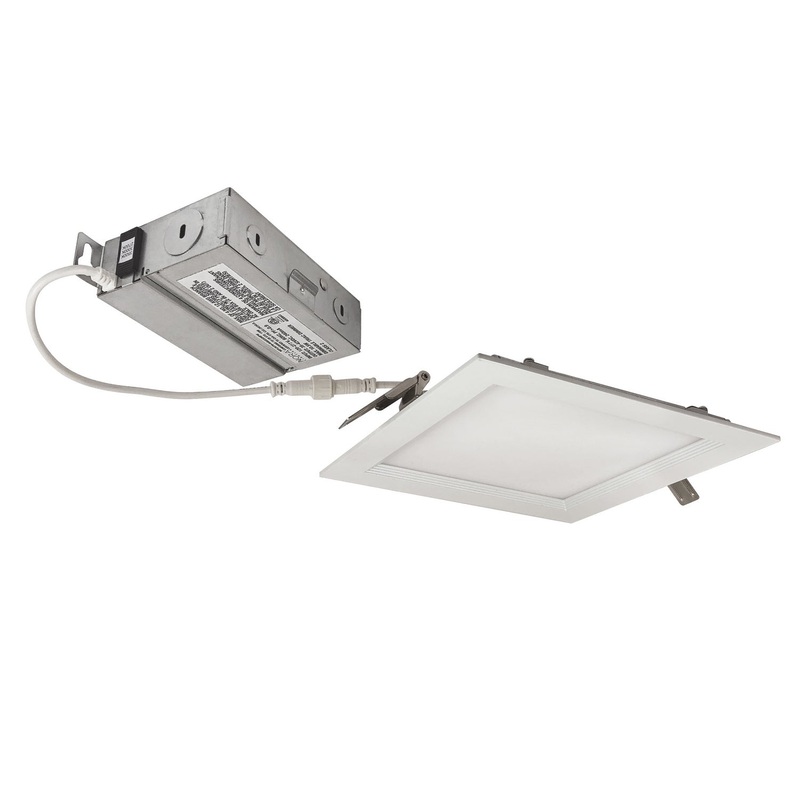 LED in Matte Powder White Finish by Nora Lighting