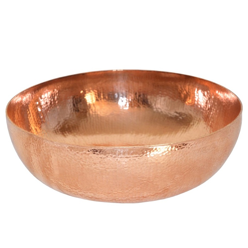 Native Trails CPS463 Maestro Round Vessel Bathroom Sink, Polished Copper (Showroom Display)