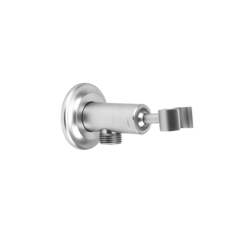 Supply Elbow Water with Handshower Holder Satin Nickel Brass for Any Style Handshower