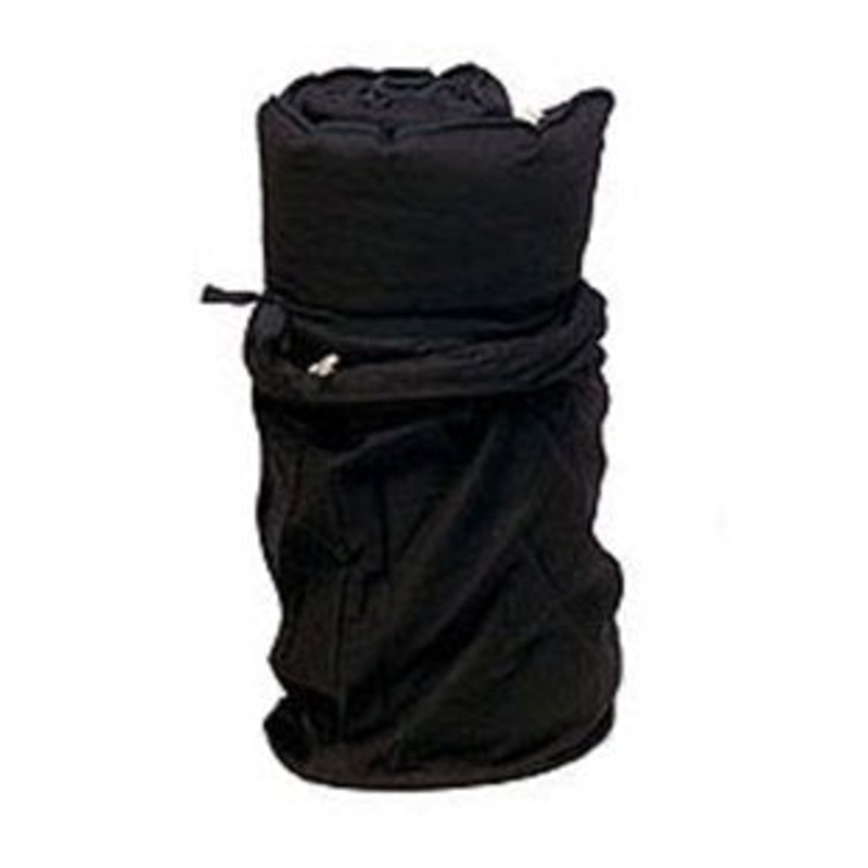 Vivere Zen – Bag-Futon Cotone (Colore Nero) – Misura 180×190 cm