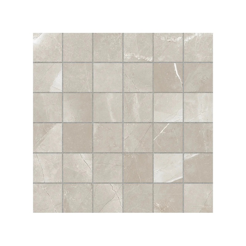 2″ x 2″ Matte Classic Pulpis Grey 36 Piece Porcelain Mosaics. 1 Sheet = .96 Sq. Ft. (63-368) 2″ x