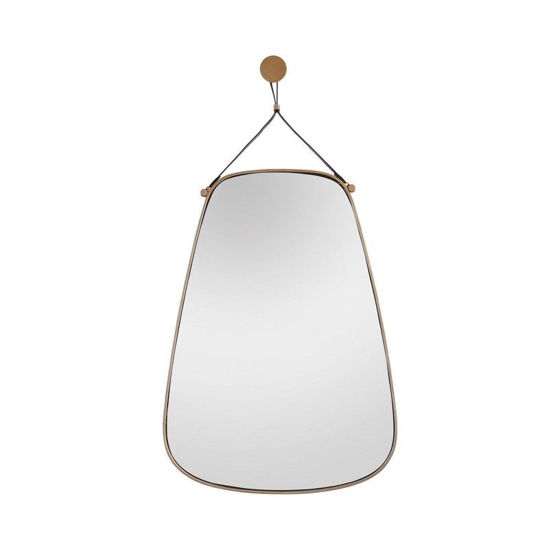 Arteriors 4678 Norissa Mirror Antique Brass