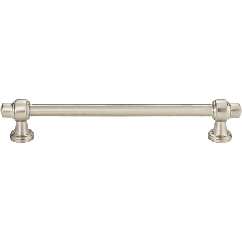 Atlas Homewares Bronte Pull 6 5/16 Inch (c-c) Brushed Nickel