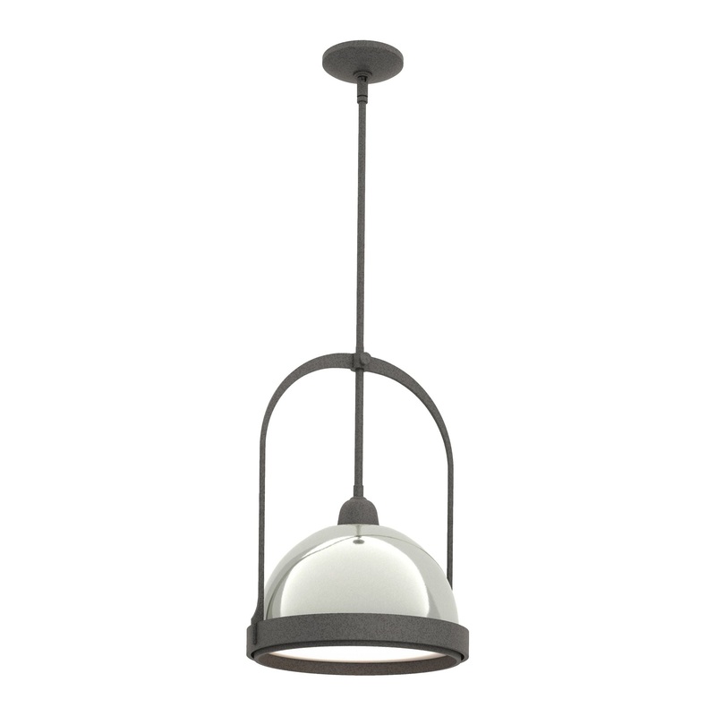 Atlas Small Pendant Natural Iron Sterling