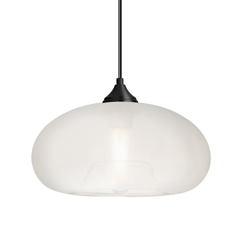 Besa 1JT-BANAFR-BK Besa Bana Pendant One Light Pendant Black