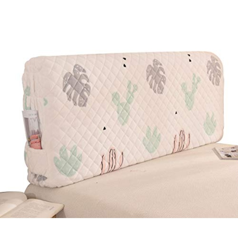 HDGZ Imbottita Elastica Copri Testata Letto Copertura Testata Letto Matrimoniale/Singolo Fodera Elastica Protezione, Protezione Elastica Lavabile (Color : J, Size : 150 * 60cm)