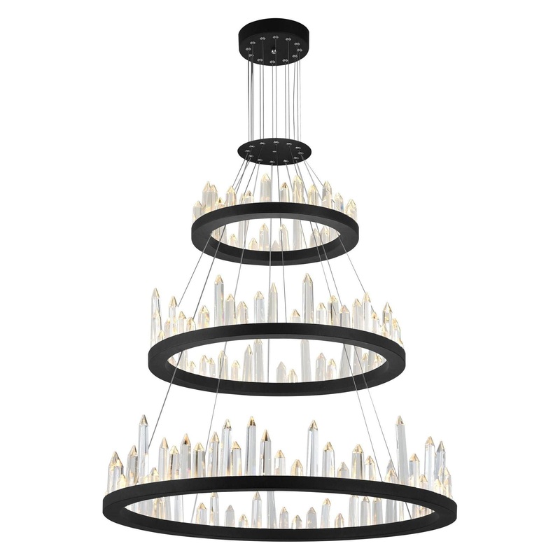 Juliette Chandelier Black