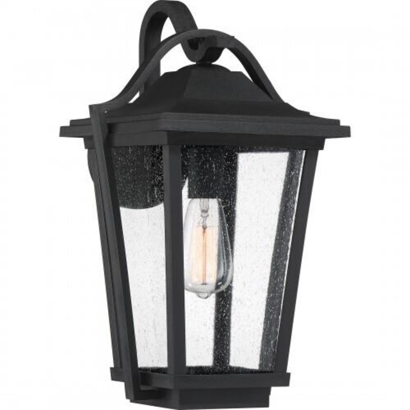 Quoizel DRS8411EK Darius Outdoor wall 1 light earth black Outdoor Lantern