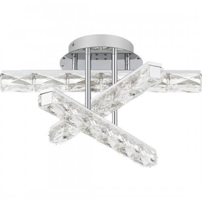 Quoizel PCCME1718C Comet Semi flush led light polished chrome Semi-Flush Mount
