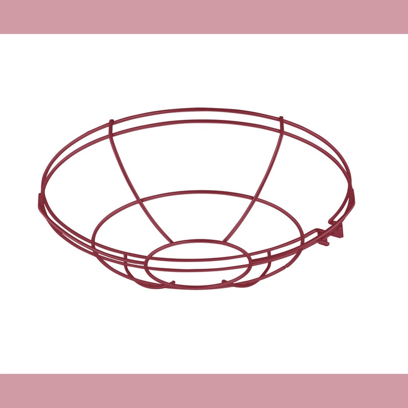 Wire Guard from the R Series Collection in Satin Red Finish by Millennium (on Backorder ~5/30/2023*)