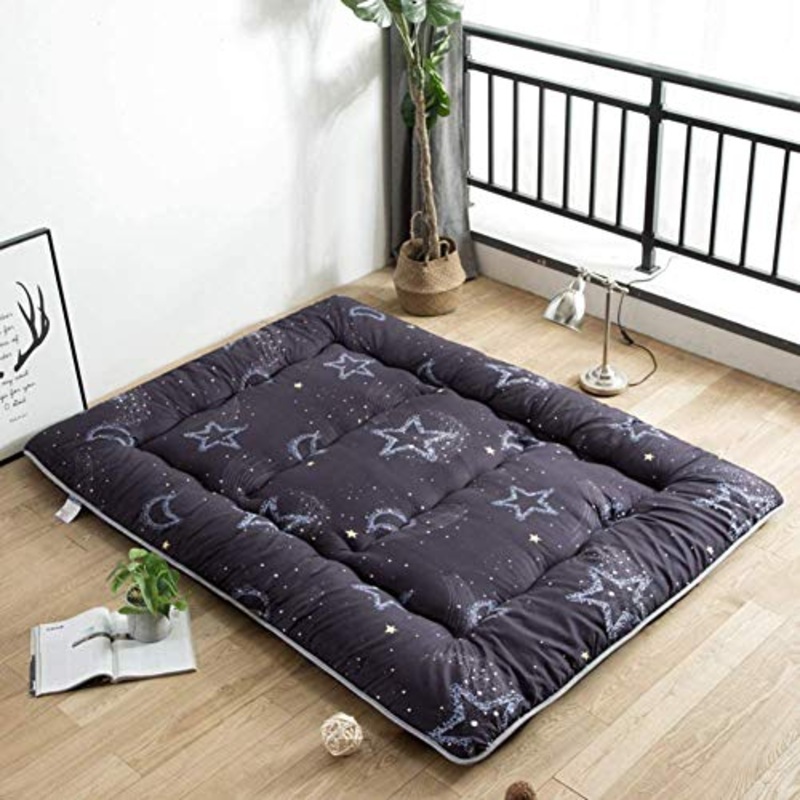 Z&HA Spesso Pieghevole Tatami Materasso, Ultra Morbida Traspirante futon Giapponese Tappetino Portatile dormitorio Mattress Pad,D,120x200cm