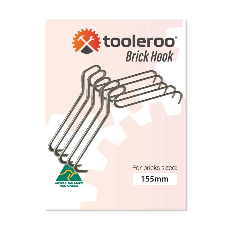 10 Pack 155-165mm (6-6.5″) Brick Hooks – Wall Clips Hangers For Pictures Plants