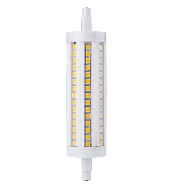 10 Watt R7S LED, 1100  Lumens, Double Ended base, 120 Volt Light Bulb by Emery Allen