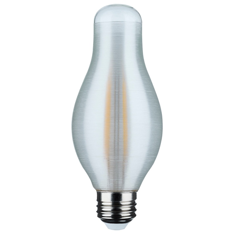 7 Watt H19 LED – 2000K CCT – Medium Base – Satin Spun Finish – 120 Volt by Satco