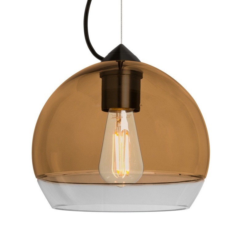 Besa 1KX-ALLY8AM-EDIL-BK Besa Ally 8 Cable Pendant LED Pendant Black