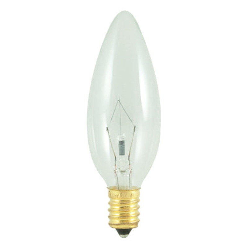 Bulbrite 400440 Torpedo Light Bulb Clear (Discontinued)